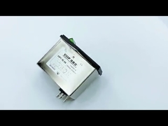 Metal Case EMI Power Filter OEM ODM 120V 250V Permukaan Gunung