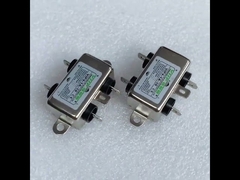 1760VDC Filter Interferensi Elektromagnetik Kasus Logam 110/250VAC