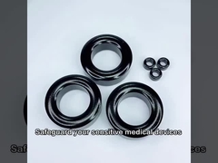 Ringan Ferrit Magnetik Hitam di Sekitar Kabel 40.6X15X27.4mm