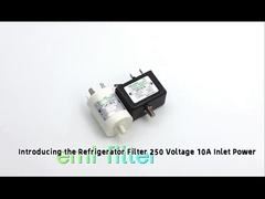 Filter kebisingan Filter Untuk mesin cuci Peralatan rumah tangga Filter daya 16A IEC filter untuk rumah kita