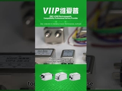 Dua Tahap 3 Tahap Filter EMI Militer 50A Dengan Terminal Blok