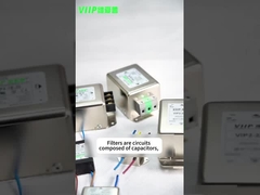 3 Phase AC Emi Filter 440V Low Leakage Current Untuk Mesin Paket