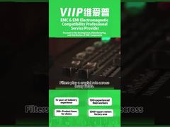 Plastik Case Dua Tahap EMC EMI Filter Untuk AC Supply Power Driver ROHS