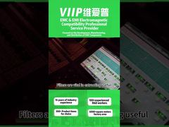 Low Pass Power Line AC EMI Filter 110V 250V Dengan Wire Lead