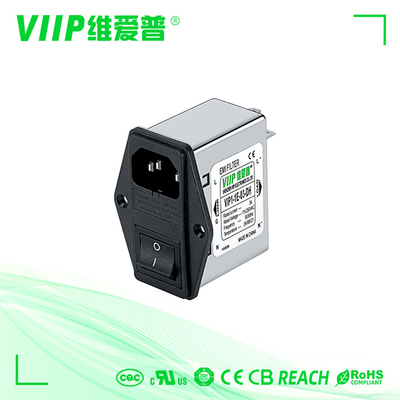 Beli 120V Ac Power Line Inline EMI Filter Dengan Fuse C14 Male Socket online manufacture