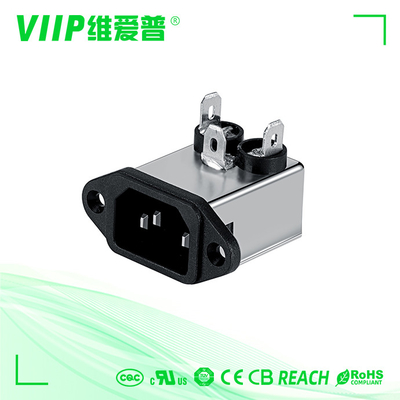 Beli 10A Nominated Current Medical Equipment EMI Filter Power Entry Module dengan Double Fuse Holder dan Switch online manufacture