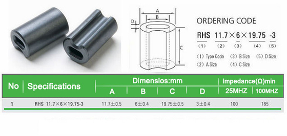 Beli Impedansi Rintangan Rendah EMI Ferrit Nanocrystalline Core Dipakai dalam Power Transformers online manufacture