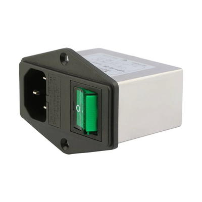 Beli 250 VAC Tegangan 10 A Saat ini 150KHZ ~ 30MHZ Filter pengurangan EMI permukaan online manufacture