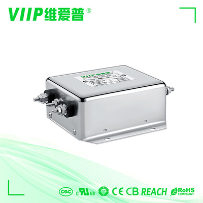 Low Pass EMI Filter 10A Metal Case Power Line Filter EMC