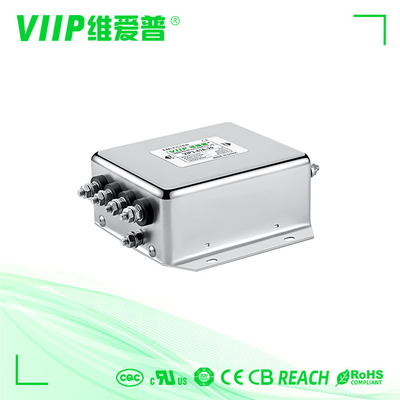 Peralatan Tekstil Inverter EMC Low Pass Noise Filter Dengan Sekrup