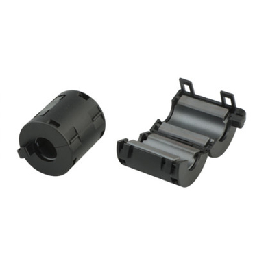 RFI Noise Canceller 9mm Clamp On Ferrite Cores Untuk Menekan Interferensi EMI