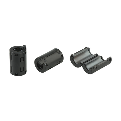 Weiaipu Round Clip On Ferrite Core 100KHz 125 derajat Suhu Operasi Hitam Warna
