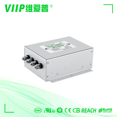 Filter Saluran Listrik Air Conditioner Filter Penekan Listrik Tiga Fase 6A