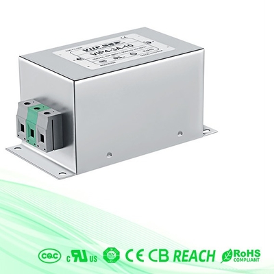 20A Screw Mount Inlet EMC Noise Filter Tegangan Terukur 115V / 250V