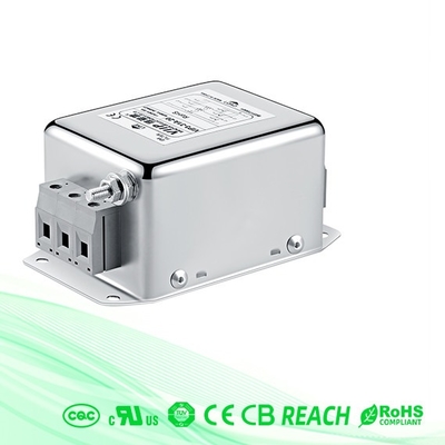 Filter AC 380/600V dengan Arus Kebocoran Maksimum 115VAC/60HZ 1,4mA Maks.