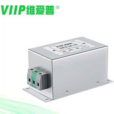 Fast On Termination Style Inline EMI Filter untuk kinerja pada frekuensi 50/60Hz dan kurang dari 0.5mA Leakage Current