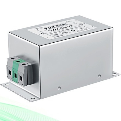 AC Single Phase Emc Emi Filter 20A Dengan Bar Tembaga Terminal Blok