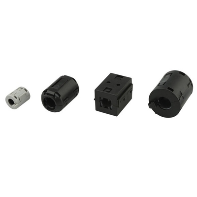 0.2g Clip On Ferrite Filter 100KHz Rentang Frekuensi untuk Penekanan EMI