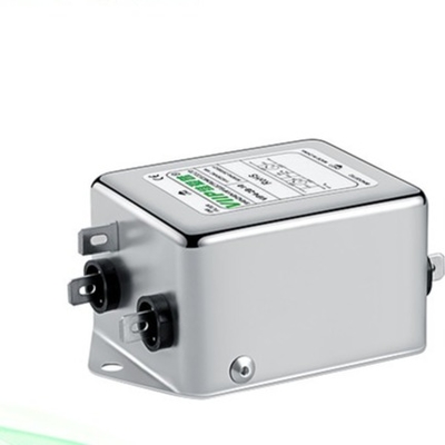 20-100dB Stopband Attenuation EMI Power Line Filter untuk aplikasi fase tunggal AC