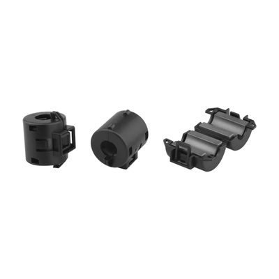Black Snap On Ferrite Choke Rohs Sesuai Untuk Perangkat Elektronik