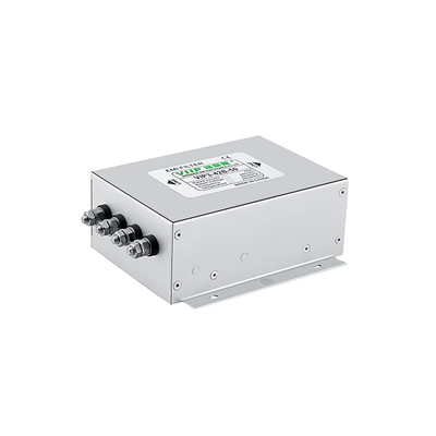 Inverter Lanjutan EMI Filter Insertion Loss 50dB Min Line To Line 2700VDC Rating Current 1A-100A