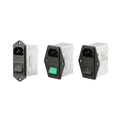 Resistensi Isolasi ≥100MΩ Filter EMI Single Phase untuk Filter Efektif dan Jangkauan Frekuensi 50/60Hz