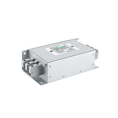 Peralatan Listrik dan Elektronik Filter EMI 3 Fase dengan kisaran suhu 25/085/21C dan kisaran frekuensi 50-60Hz