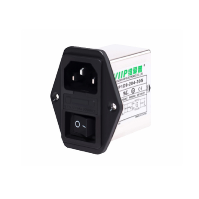250VAC Tegangan Nominal EMI Interference Suppression Filter ≤ 0.5dB Kerugian Insertion untuk Kinerja Optimal